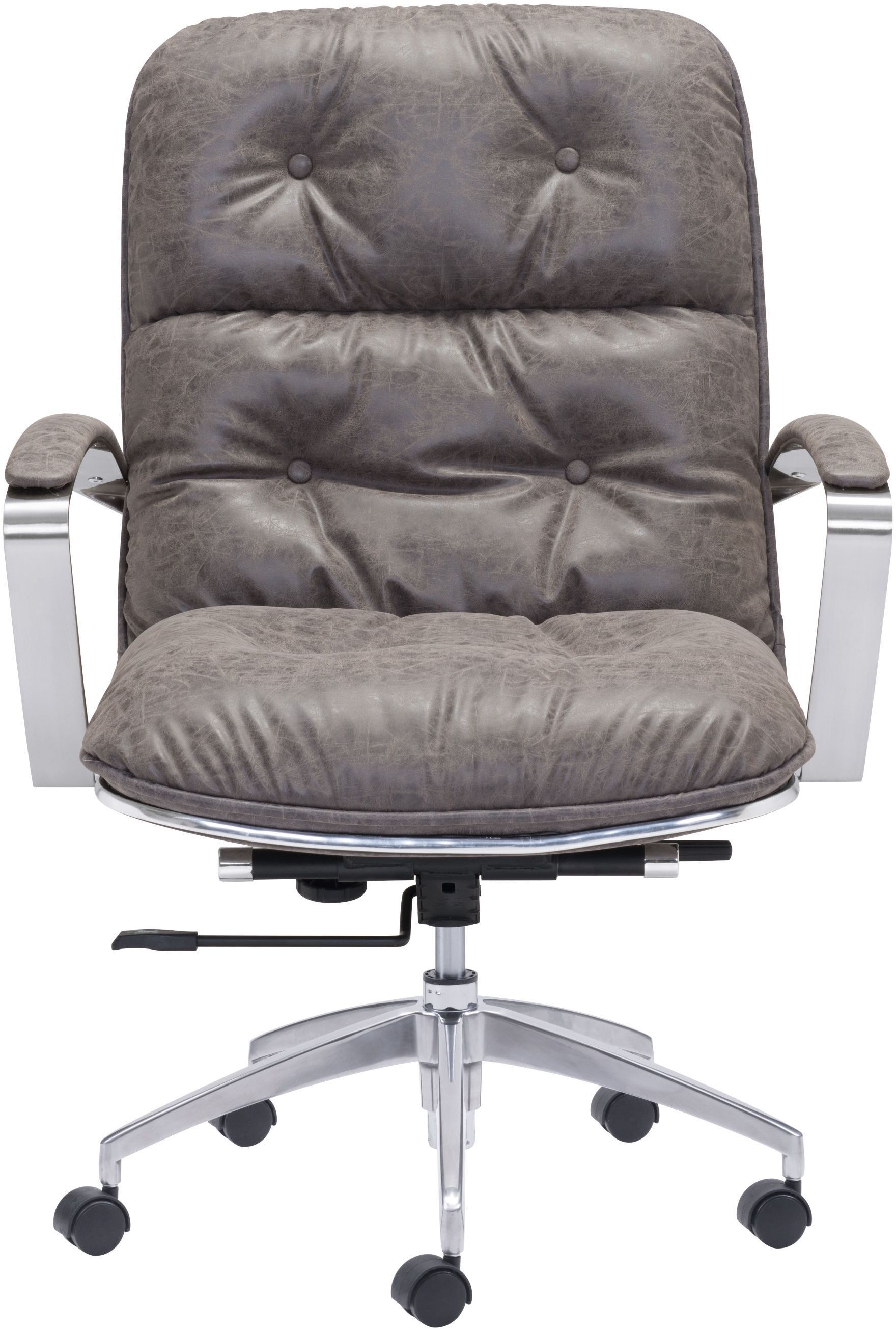 Zuo Era Vintage Avenue Office Chair (Vintage Gray ...